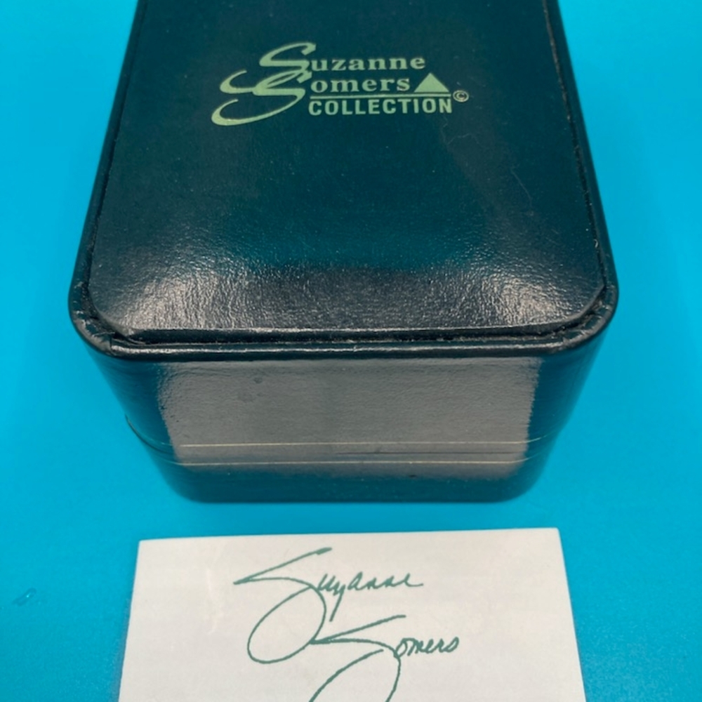 Colorful Gemstone Watch Earring and Bracelet Set Suzanne Somers - Picture 5 of 8